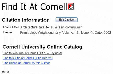 Cronell Gate - find it at Cornell