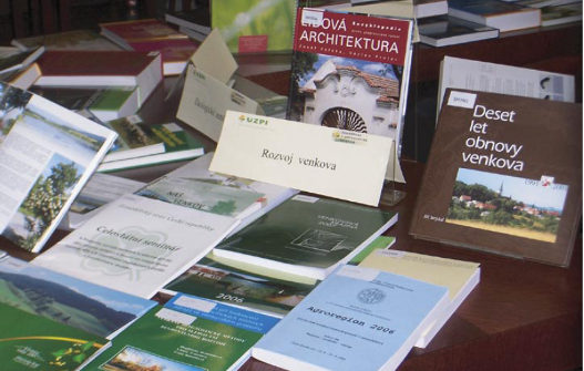 Knihy na výstavě AgroPublikace 2008 
